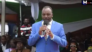Nakuru Governor hopeful Joel Kairu's full speech at Gachagua's Wamunyoro infront of Matiang'i