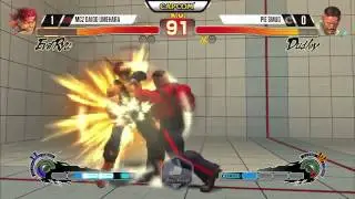 Smug (Dudley) vs Daigo (Evil Ryu) - Final Round 18 USF4 - 720p 60fps
