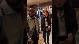 Davido went shopping in Paris ahead of his upcoming concert at the Accor Arena in France.