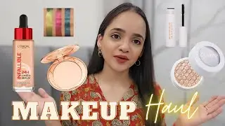 Makeup HAUL from Nykaa & Purplle 💜| Purchased a few items only but TOO Expensive!!! 🥵💸 | Divya