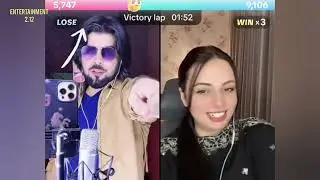 Kohat King vs Zaina Tiktok live match || Tiktok funny video || Entertainment 2.12