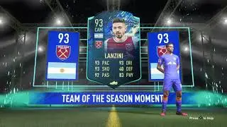 FIFA 21 - Player Walkout - TOTS Moments Lanzini 93