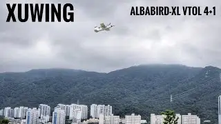 Xuwing Albabird-XL VTOL 4+1 maiden flight