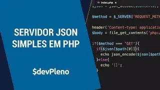 Servidor JSON simples em PHP. Sim PHP, rs (parte 1)