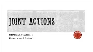 Joint Actions