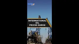 International oil prices surge