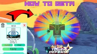 How To Get Wish (Whis) In All Star Tower Defense (Trail 1)  + Showcase (Roblox)
