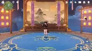 Hu Tao Sings The Hilitune On Yun Jin's Stage | Genshin Impact