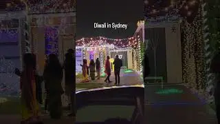 Happy Diwali from Australia 🪔‼️Sydney streets are filled with the vibrant spirit of India.