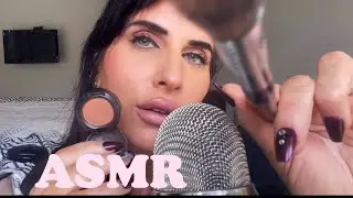 ASMR GRWM~Tinglely Makeup Triggers 😴 #asmr #tapping #sleep