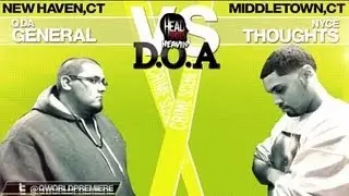 HEAVIITV HEADSHOTZ: D.O.A! - Q DA GENERAL VS NYCE THOUGHTS | Hosted by MURDA MOOK!!