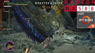 Monster Hunter Wilds - Ryzen 5 2600 - RX 580 8GB 2304SP - 1080p