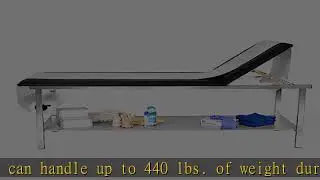 AdirMed Reliable & Comfortable Medical Exam Table - Built in Paper Towel Dispenser - Durable 2&rdquo; Foa