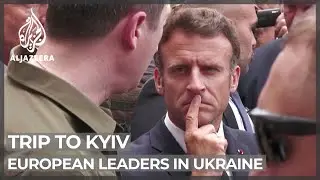French, German, Italian leaders in 1st Kyiv trip since invasion