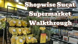 Spot the Shopwise Robot! Shopwise Sucat Supermarket Walkthrough with ambient sounds.