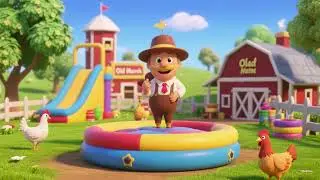 Old MacDonald&rsquo;s Barnyard Bounce | Nursery Rhymes & Kids Songs | Farm Animals, Movement & Fun