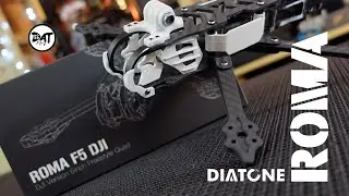 Сборка и обзор рамы для квадрокоптера Diatone Roma F5 fpv Freestyle Quad DJI