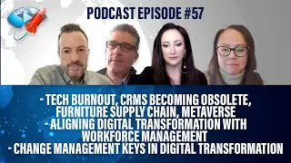 Podcast Ep57: Tech Burnout, Digital Transformation & Workforce Management, Organizational Change