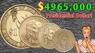 Most Valuable One Dollar Coins in U.S. History  Top 3 Rare Finds
