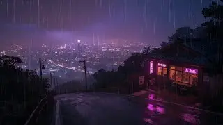 3:00 AM at the Corner Store ☕ Rainy Night Lofi Mix