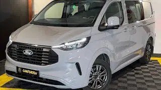 Ford Transit Custom 2.0 EcoBlue Limited L1H1 Cabine Approfondie 170ch Si&egrave;ges chauffants, Cam&eacute;ra 360&deg;