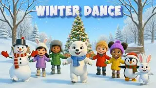 Winter Dance ❄️ Action Song for Kids. Brain Break & Preschool Movement Music