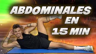 Abdominales en Casa (15 Minutos) Ejercicios para Abdomen PRECIOSO  | Adiós Barriga