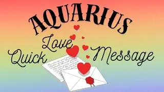 Водолеи 💌Скоро произойдет нечто чудесное!💞