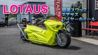 234MEET覇者！ジェンマ原型無し！フルカスタム！H2の顔と尻を移植！ワイヤーホイール！