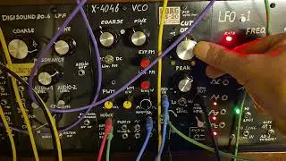Korg MS20 VCF PCB V3 demo