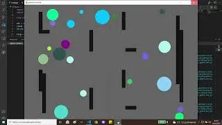 Simple circle game  timelapse(3hr) + result