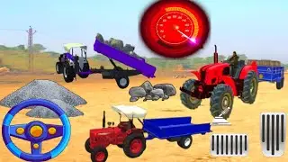 Real tractor trolley Sim Game - Offroad tractor Driving Games - Android GamePlay 
