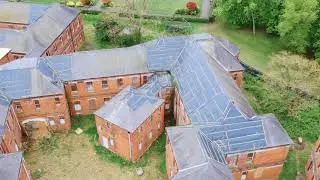 Greylees abandoned asylum drone footage