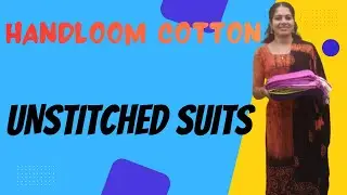 HANDLOOM COTTON SALWAR MATERIALS