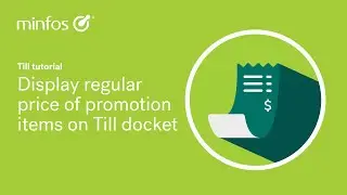 Display regular price of promotion items on Till dockets 2024