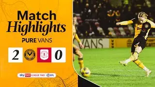 Highlights | Newport County 2-0 Crewe Alexandra