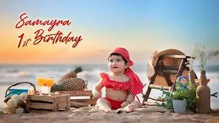 FIRST BIRTHDAY | PRE BIRTHDAY SHOOT | SAMYRA | BABY GIRL SHOOT | HD CREATION