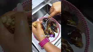 The best and stress free way to clean African Snails.  #shortsafrica #shorts