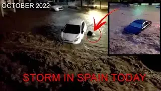 THE STORM IN SPAIN, MAJORCA FLOODS OCTOBER 2022 | STORM IN SPAIN TODAY | SPAIN FLOODING