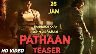 Pathan Teaser Trailer l John Abraham First Look l Shahrukh Khan l Deepika Padukone l Pathan Trailer