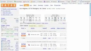 How to Find Cheap Flights Using Kayak.com - Part 1 of 3 in Finding Cheap Flights Series