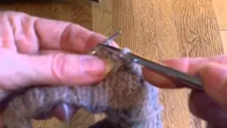 Slouch Hat--Changing from K2P2 to K1P1 Ribbing
