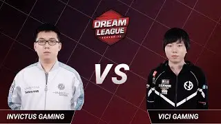 Invictus Gaming vs Vici Gaming - Game 1 - Upper Bracket Round 1 - DreamLeague Season 13 - The Leipzi