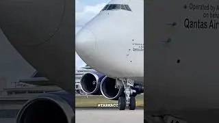 Atlas Air's Boeing 747 arrival.