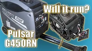 Will It Run? Pulsar G450RN Inverter Generator + Remote Start 4500w/3700w. Amazon’s top pick for $799
