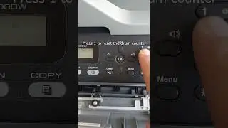 Reset  Drum Counter of Brother  MFC-L2700DW