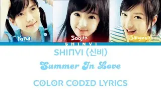 Shinvi (신비) Summer in Love Color Coded Lyrics