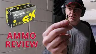 SK Standard Plus 22LR Ammo Review, 50 Shot Grouping at 50ft, (15m / 16.67 yards) A Top 10 22LR Ammo
