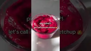 Making Chef Chloe Coscarelli's ginger beet ketchup! #pink #princessketchup #fyp #healthyrecipes #fy