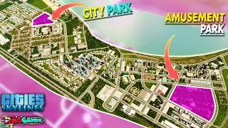 Amusement and City Park Build Guide - City Skyline Gameplay in Hindi